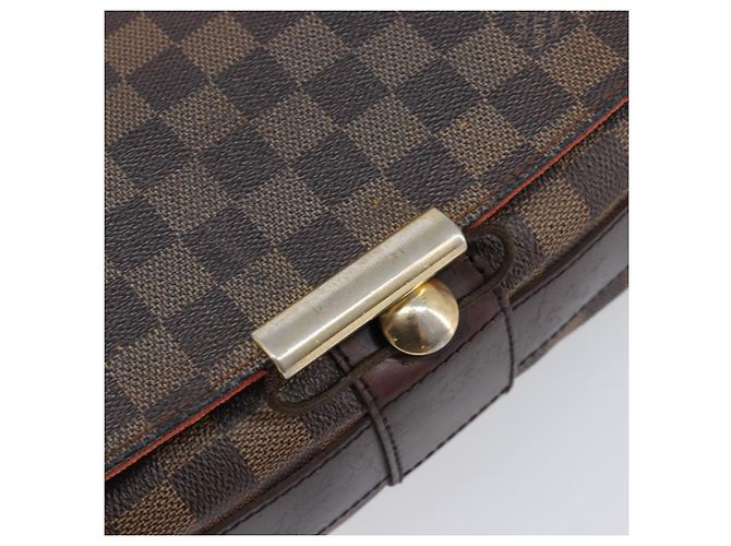 Bolso de hombro LOUIS VUITTON Damier Ebene Bastille N45258 LV Auth BA15131 - view 17