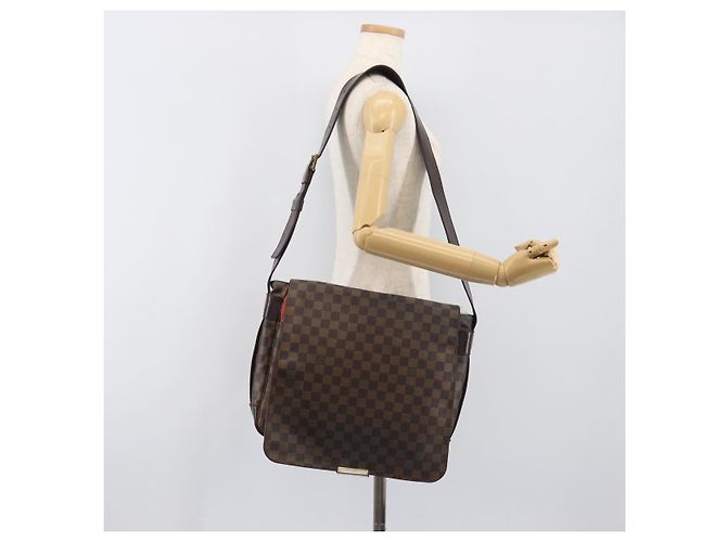 Bolso de hombro LOUIS VUITTON Damier Ebene Bastille N45258 LV Auth BA15131 - view 23