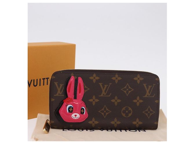 LOUIS VUITTON Monogram sun yitian Zippy Wallet Cartera M83689 LV Auth 199848SAM Monograma - vista 12