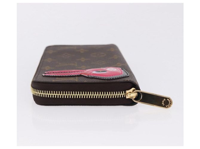 LOUIS VUITTON Monogram sun yitian Zippy Wallet Cartera M83689 LV Auth 199848SAM Monograma - vista 4