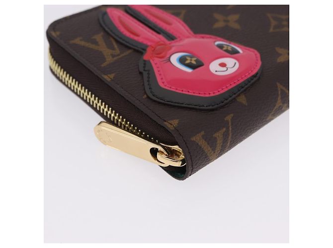 LOUIS VUITTON Monogram sun yitian Zippy Wallet Cartera M83689 LV Auth 199848SAM Monograma - vista 7