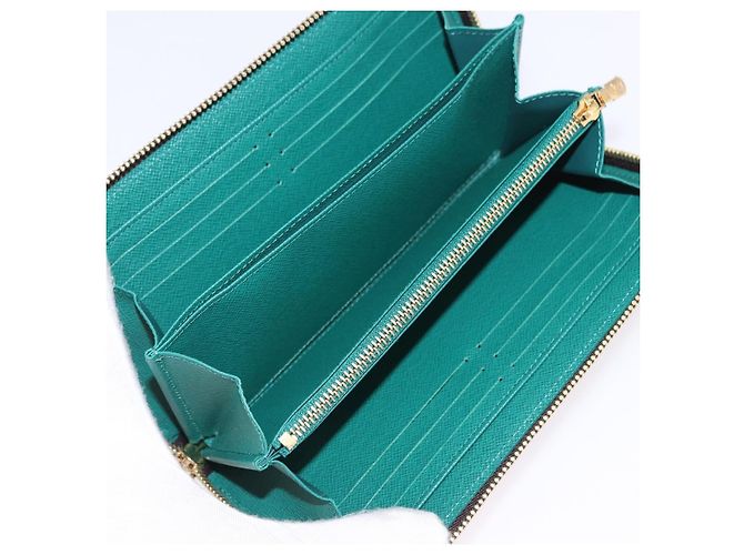 LOUIS VUITTON Monogram sun yitian Zippy Wallet Cartera M83689 LV Auth 199848SAM Monograma - vista 9
