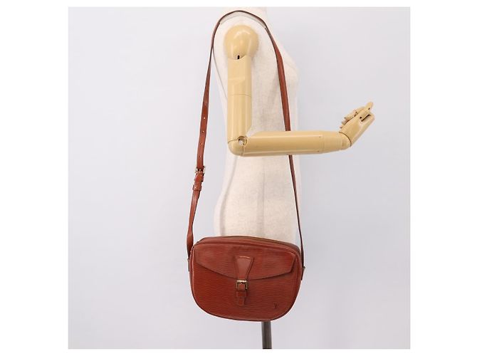 LOUIS VUITTON Epi Jeune FilleMM Shoulder Bag Brown M52153 LV Auth 201943 Marrom - vista 24