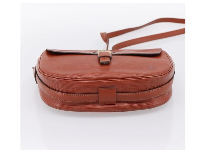 LOUIS VUITTON Epi Jeune FilleMM Shoulder Bag Brown M52153 LV Auth 201943 Marrom - vista 5