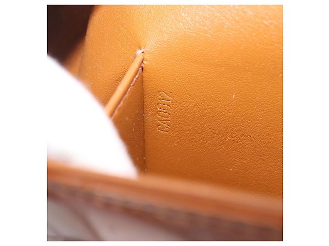 LOUIS VUITTON Monogram Vernis Thompson Street Bag Bronze M91124 LV Auth ka6016 Bronzo - vista 12