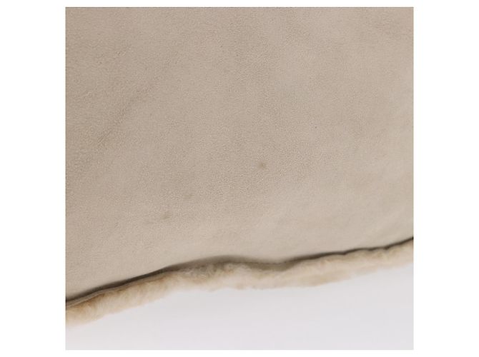 Borsa a mano CHANEL Mouton Beige CC Auth 200356A - vista 3