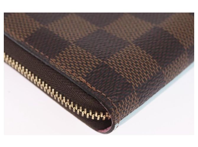 LOUIS VUITTON Damier Ebene Zippy Coin Purse N40721 LV Auth 200094A - vista 15