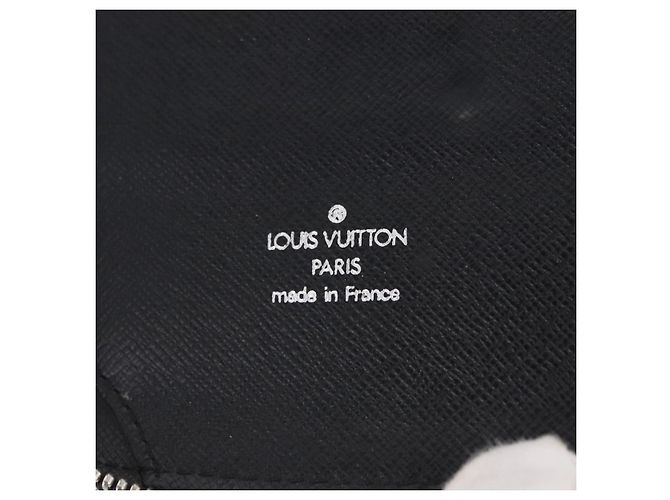 LOUIS VUITTON Taiga Organizer Atoll Travel Case Ardoise M30652 LV Auth 199998A Grigio - vista 20