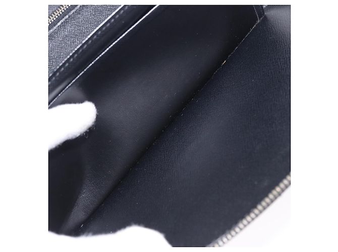 LOUIS VUITTON Taiga Organizer Atoll Travel Case Ardoise M30652 LV Auth 199998A Grigio - vista 22