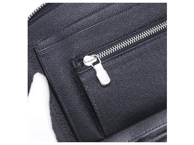 LOUIS VUITTON Taiga Organizer Atoll Travel Case Ardoise M30652 LV Auth 199998A Grigio - vista 24
