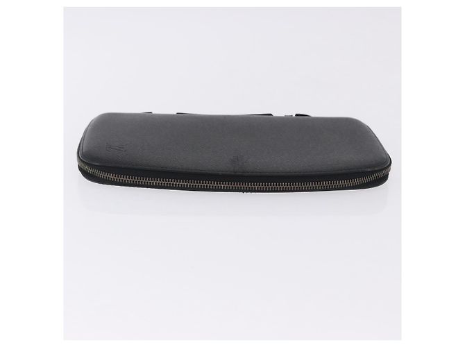 LOUIS VUITTON Taiga Organizer Atoll Travel Case Ardoise M30652 LV Auth 199998A Grigio - vista 4