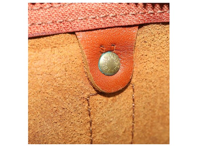 LOUIS VUITTON Epi Keepall 50 Boston Bag Brown M42968 LV Auth 200906 Marrone - vista 12