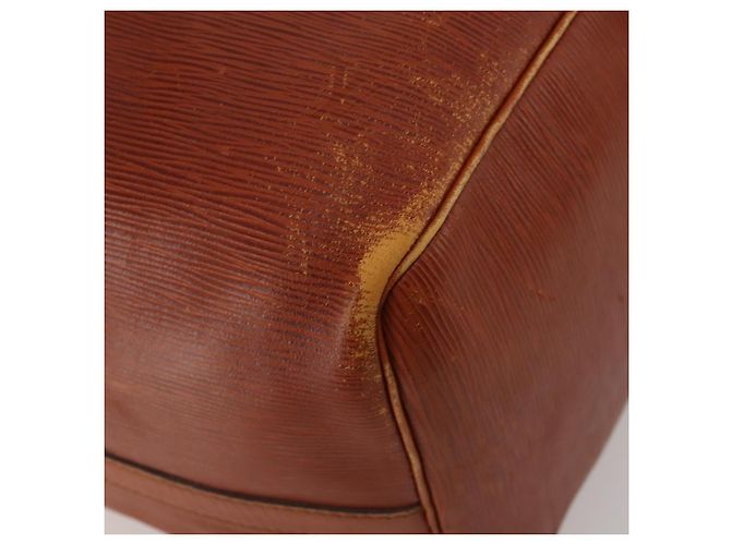 LOUIS VUITTON Epi Keepall 50 Boston Bag Brown M42968 LV Auth 200906 Marrone - vista 16