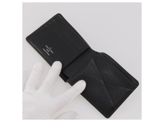 LOUIS VUITTON Epi Monogram Key Case Coin Purse Wallet 5 Set Blue LV Auth BA15060 Giallo - vista 28