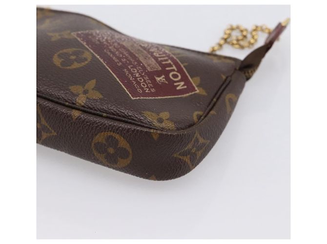 LOUIS VUITTON Label Collection Mini Pochette Accessoires M63798 LV Auth bs36887 Monogramma - vista 14