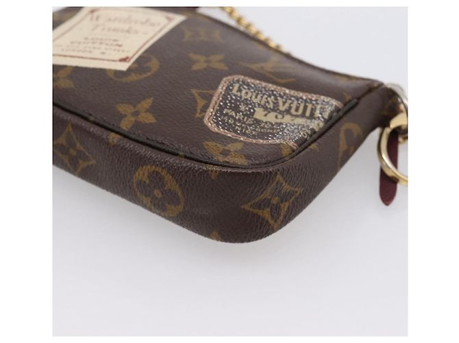 LOUIS VUITTON Label Collection Mini Pochette Accessoires M63798 LV Auth bs36887 Monogramma - vista 16