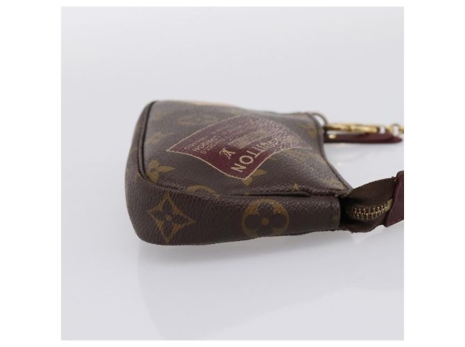 LOUIS VUITTON Label Collection Mini Pochette Accessoires M63798 LV Auth bs36887 Monogramma - vista 4
