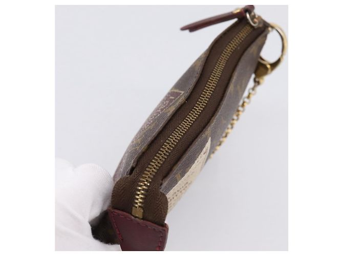 LOUIS VUITTON Label Collection Mini Pochette Accessoires M63798 LV Auth bs36887 Monogramma - vista 6