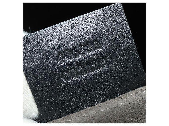 Padlock Borsa Boston GUCCI GG Supreme GG Caleido PVC 2way Beige Black 406380 Auth 196436SAM Nero - vista 11