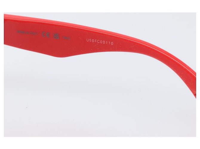 Gafas de sol BOTTEGA VENETA Plástico Rojo Auth bs36855V Roja - vista 16