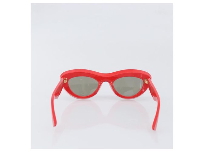 Gafas de sol BOTTEGA VENETA Plástico Rojo Auth bs36855V Roja - vista 2