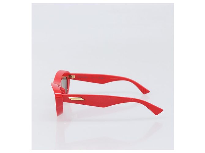 Gafas de sol BOTTEGA VENETA Plástico Rojo Auth bs36855V Roja - vista 3