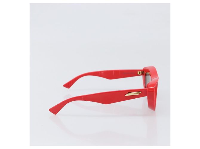 Gafas de sol BOTTEGA VENETA Plástico Rojo Auth bs36855V Roja - vista 4