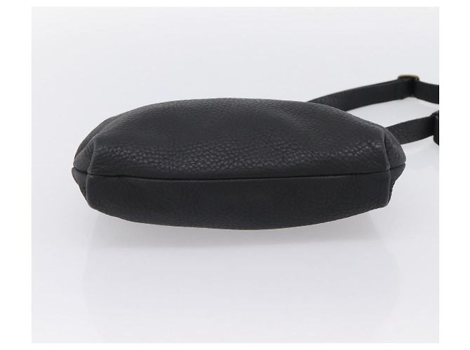 Borsa a tracolla Miu Miu in pelle nera e oro Auth 199415V Nero D'oro - vista 5