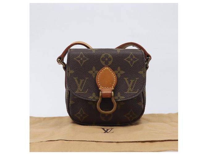 LOUIS VUITTON Bebe Monogram Saint Cloud Shoulder Bag M51245 LV Auth 200200V Monogramma - vista 12