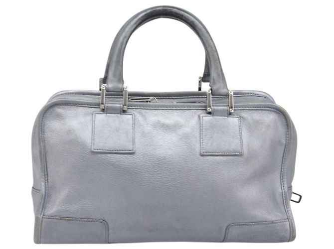 Borsa a mano LOEWE Amazona 28 in pelle Argento Oro Auth 200992V D'oro - vista 2