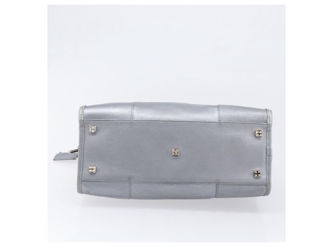 Borsa a mano LOEWE Amazona 28 in pelle Argento Oro Auth 200992V D'oro - vista 5