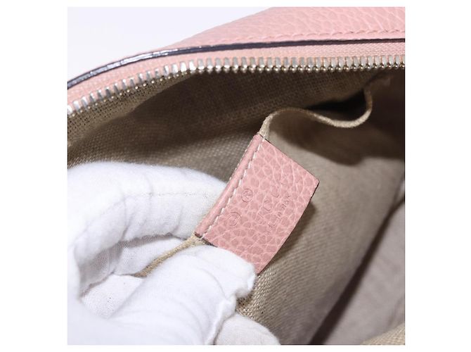 Sac à épaule GUCCI GG Canvas Beige Gold 449413 Auth mr2883 Doré - vue 21
