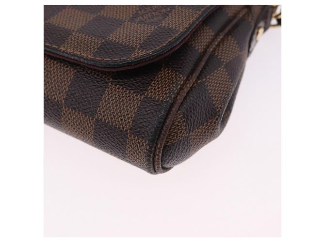 LOUIS VUITTON Damier Ebene Favorit PM Shoulder Bag 2way N41276 LV Auth ka6018V - vista 16