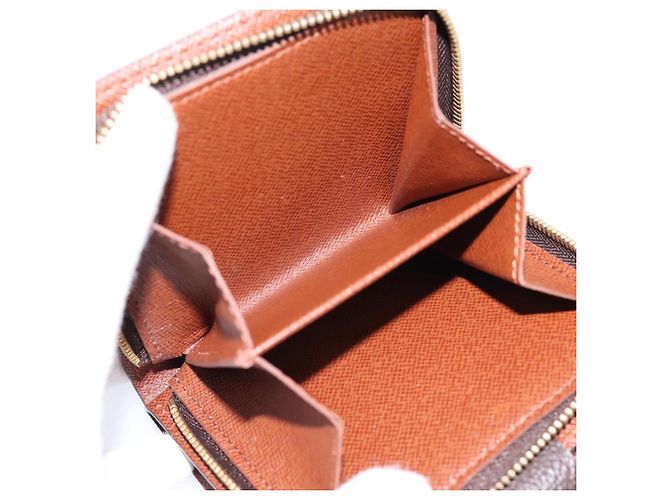 LOUIS VUITTON Monogram Compact Zip Wallet M61667 LV Auth am12518V Monogramme - vue 11