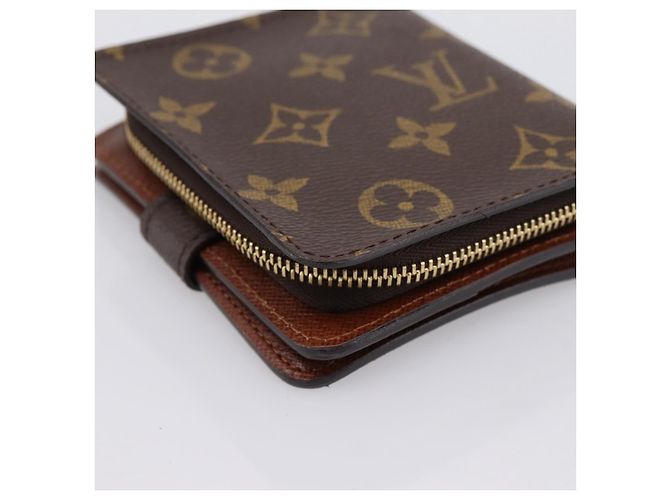 LOUIS VUITTON Monogram Compact Zip Wallet M61667 LV Auth am12518V Monogramme - vue 16