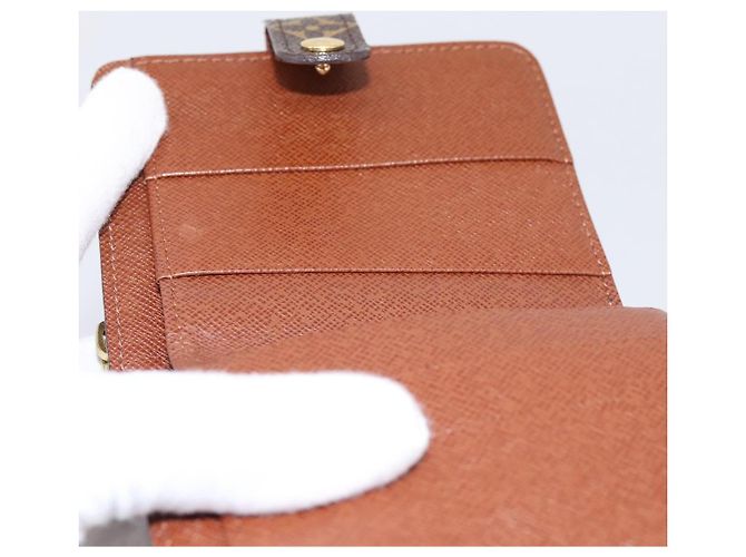 LOUIS VUITTON Monogram Compact Zip Wallet M61667 LV Auth am12518V Monogramme - vue 20