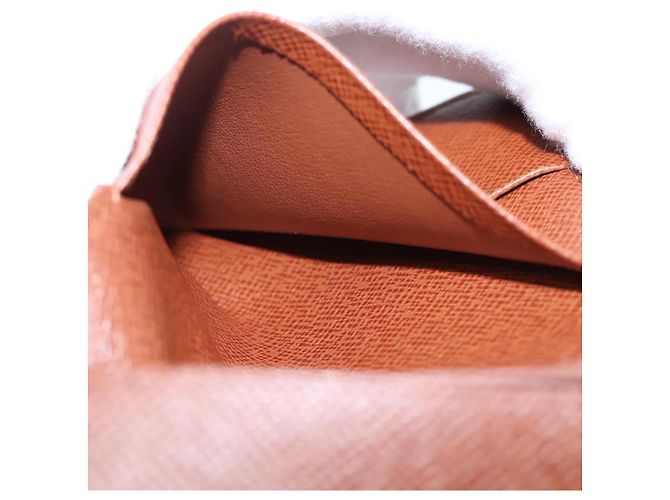 LOUIS VUITTON Monogram Compact Zip Wallet M61667 LV Auth am12518V Monogramme - vue 21