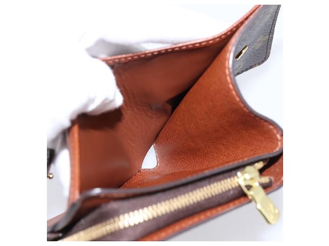 LOUIS VUITTON Monogram Compact Zip Wallet M61667 LV Auth am12518V Monogramme - vue 9