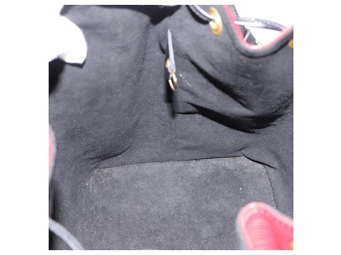 LOUIS VUITTON Epi Petit Noe Schultertasche Rot Schwarz M44172 LV Auth 200330A - Ansicht 12