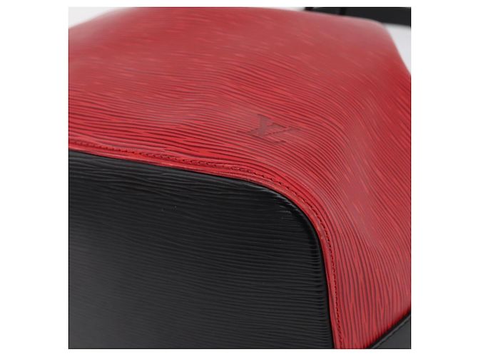 LOUIS VUITTON Epi Petit Noe Schultertasche Rot Schwarz M44172 LV Auth 200330A - Ansicht 9