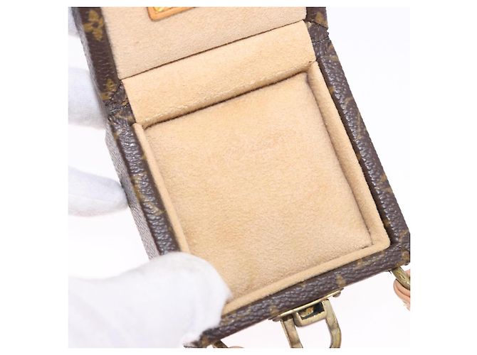 LOUIS VUITTON Monogram Jewelry Case Jewelry Box LV Auth 200102 Monogramme - vue 11