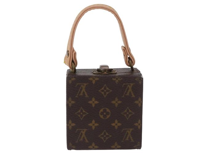 LOUIS VUITTON Monogram Jewelry Case Jewelry Box LV Auth 200102 Monogramme - vue 2