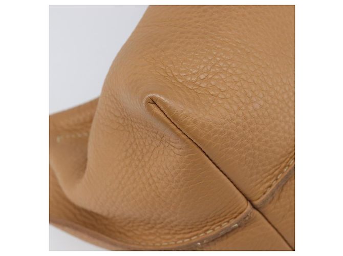 Borsa Tote Miu Miu Pelle Brown Beige Auth 202080V Marrone - vista 14