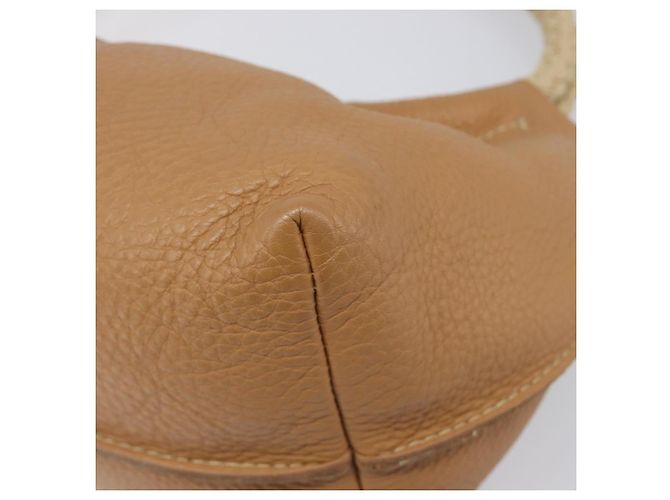 Borsa Tote Miu Miu Pelle Brown Beige Auth 202080V Marrone - vista 15