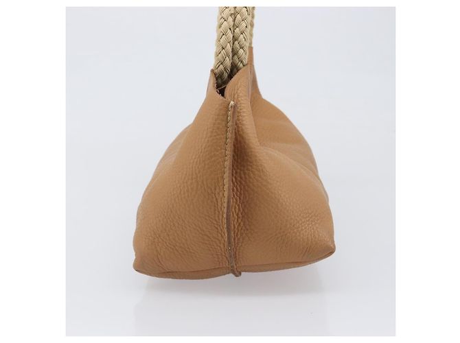 Borsa Tote Miu Miu Pelle Brown Beige Auth 202080V Marrone - vista 3