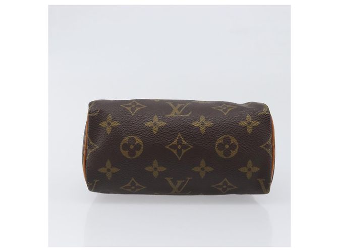 LOUIS VUITTON Monogram Mini Speedy Hand Bag M41534 LV Auth 199527 Monogramma - vista 5