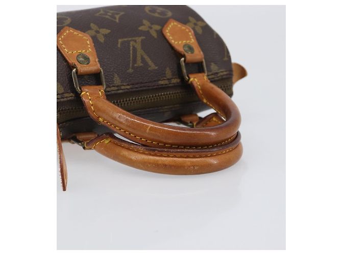 LOUIS VUITTON Monogram Mini Speedy Hand Bag M41534 LV Auth 199527 Monogramma - vista 7
