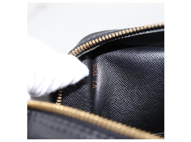 LOUIS VUITTON Epi Porte Documents Voyage Business Bag Black M40321 Auth 201958 Negro - vista 12
