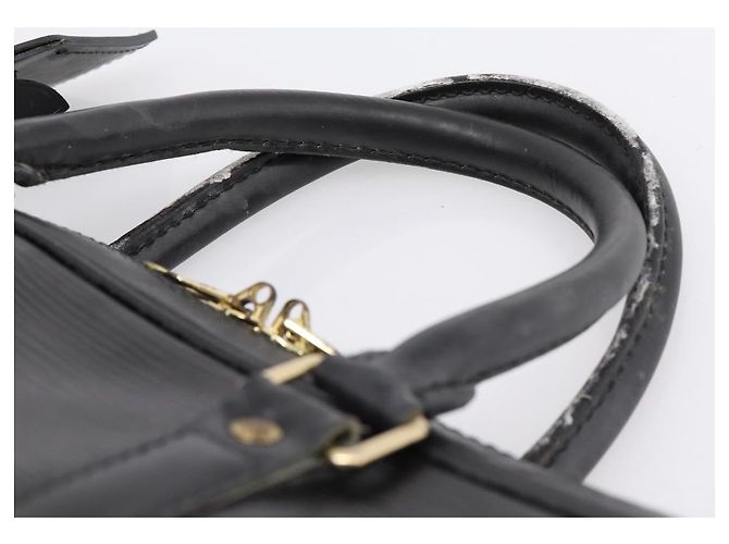 LOUIS VUITTON Epi Porte Documents Voyage Business Bag Black M40321 Auth 201958 Negro - vista 14