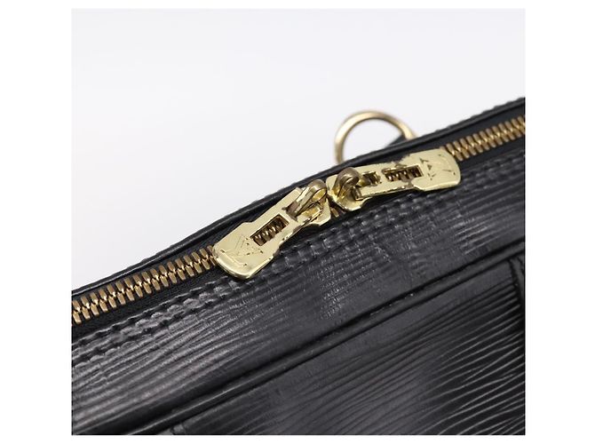 LOUIS VUITTON Epi Porte Documents Voyage Business Bag Black M40321 Auth 201958 Negro - vista 20